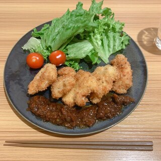 ドライトマトの濃厚ソース&しっとりチキンカツ！